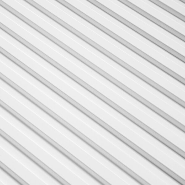 LAMELLI MOD. STRETTO LASTRA BIANCA IN POLIMERI 270X12X1,2 CM - immagine 4