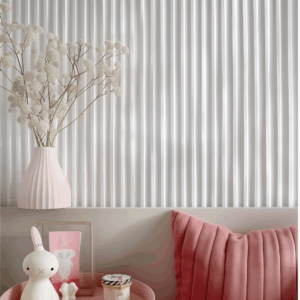 LAMELLI MOD. STRETTO LASTRA BIANCA IN POLIMERI 270X12X1,2 CM