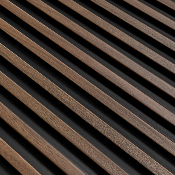 LAMELLI MOD.STRETTO LASTRA NOCE SC IN POLIMERI DA 270X12X1,2 CM - immagine 5
