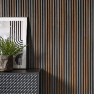 LAMELLI MOD.STRETTO LASTRA NOCE SC IN POLIMERI DA 270X12X1,2 CM