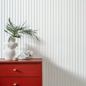 LAMELLI MOD. MEDIO LASTRA BIANCA IN POLIMERI 270X12X1,2 CM