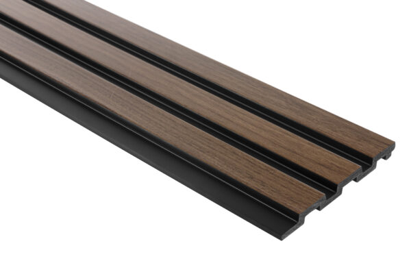 LAMELLI MOD.MEDIO LASTRA NOCE SC. IN POLIMERI 270X12X1,2 CM - immagine 5