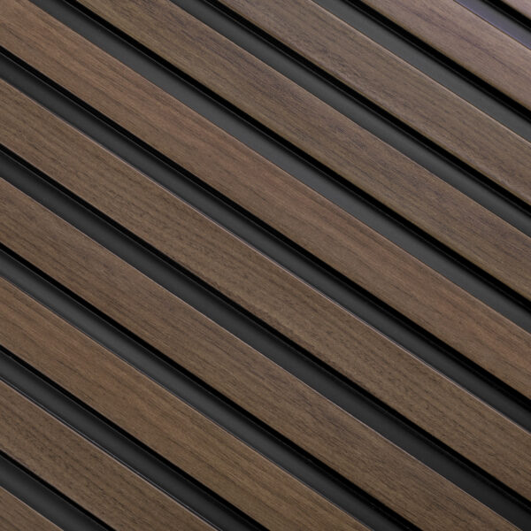 LAMELLI MOD.MEDIO LASTRA NOCE SC. IN POLIMERI 270X12X1,2 CM - immagine 6