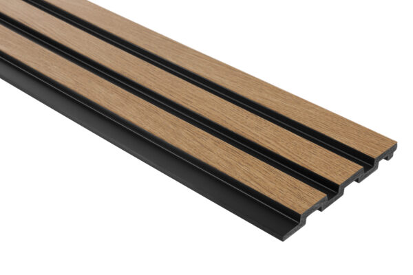 LAMELLI MOD.MEDIO LASTRA NOCE CHIARO IN POLIMERI 270X12X1,2 CM - immagine 5