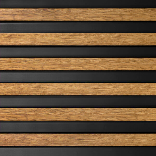 LAMELLI MODELLO LARGO LASTRA ROVERE IN POLIMERI DA 270X11,5X2CM - immagine 5