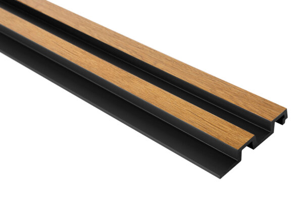 LAMELLI MODELLO LARGO LASTRA ROVERE IN POLIMERI DA 270X11,5X2CM - immagine 6