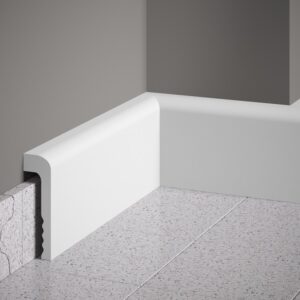 COPRI BATTISCOPA Polyforce – Resistent White 2,2x11x200cm