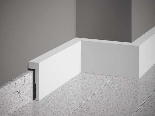 COPRI BATTISCOPA Polyforce Resistent White 2,3x10,01x200cm