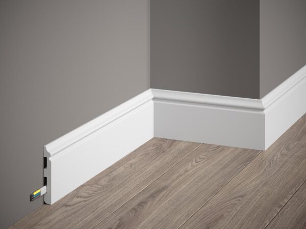 BATTISCOPA Polyforce - Resistent White 1,3x8x200 cm