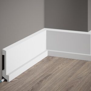 BATTISCOPA/LED POLYFORCE Resistent White 2,7x11x200 cm