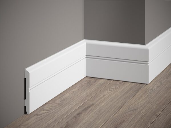 BATTISCOPA Polyforce - Resistent White 1,1x10,7x200 cm