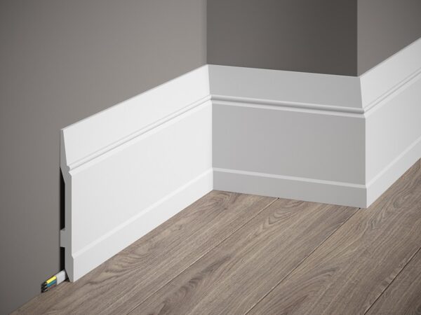 BATTISCOPA Polyforce Resistent White 1,5x14,4x200 cm